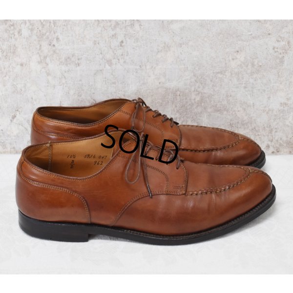 画像4: 【ビンテージ】【オールデン】alden【Uチップ】【Ｕチップ】ブラウン【レザーシューズ】【10 1/2】【28.5cm程度】 