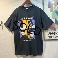 90’s ビンテージ【GLOBAL BASIC】 ジャズ ワールドツアー【Will Downing】【Jonathan Butler】【Najee】【Angela Bofill】【黒】Tシャツ【サイズXL程度】 