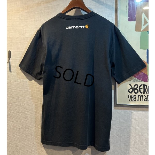 画像3: 【ビンテージ】【カーハート】carhartt【Original Fit】【ロゴ入り】黒【Tシャツ】【サイズ Ｍ】 