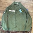 画像1: 【60's】【米軍実物】【ビンテージ】【U.S.ARMY】【OG107】【ユーティリティシャツ】【サイズS】<br> (1)