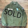 【60's】【米軍実物】【ビンテージ】【U.S.ARMY】【OG107】【ユーティリティシャツ】【サイズS】 