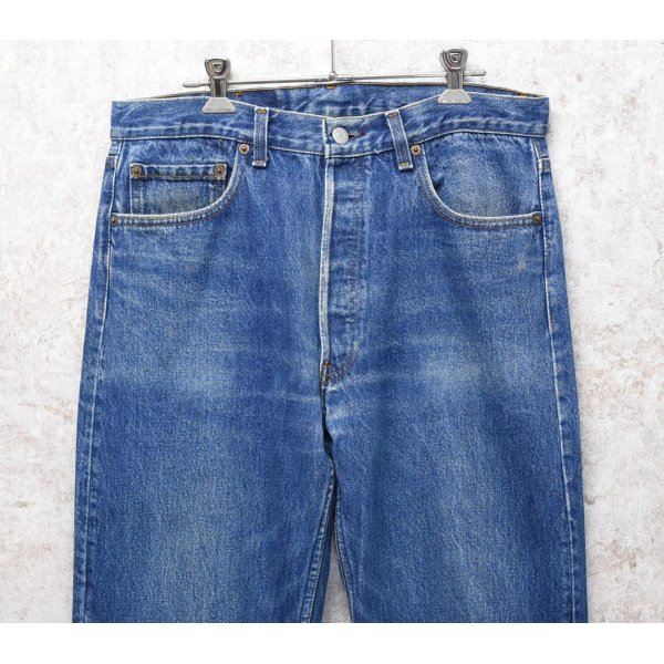画像4: 80's【ビンテージ】【USA製】【LEVI'S】【リーバイス】【501】【デニムパンツ】【34×36】 