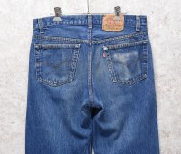 80's【ビンテージ】【USA製】【LEVI'S】【リーバイス】【501】【デニムパンツ】【34×36】 
