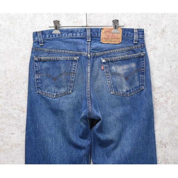画像1: 80's【ビンテージ】【USA製】【LEVI'S】【リーバイス】【501】【デニムパンツ】【34×36】 