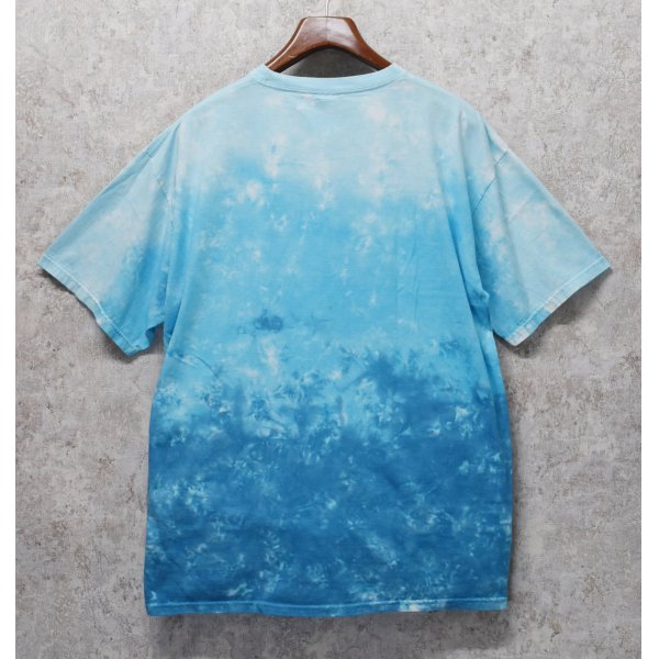 画像3: 【ビンテージ】【リキットブルー】【総柄】【タイダイTシャツ】【海】【ペンギン】Ｔシャツ【サイズXL】