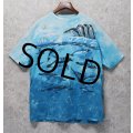 【ビンテージ】【リキットブルー】【総柄】【タイダイTシャツ】【海】【ペンギン】Ｔシャツ【サイズXL】