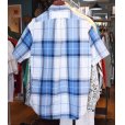 画像3: POLO RALPH LAUREN【オールドラルフローレン】【BLAKE】胸刺繡ロゴ入り【青ｘ紺ｘ白】【ボタンダウン】【半袖シャツ】【サイズＭ】 <br> (3)