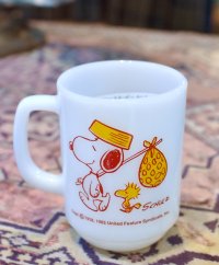 Fire King【ファイヤーキング】【スヌーピー】【カムホーム】PEANUTS【マグカップ】 