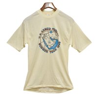 【デッドストック】90's【USA製】【ビンテージ】【U.S.ARMED FORCES】【米軍サマーツアー】ベージュ【Tシャツ】【サイズL】 