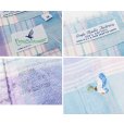 画像2: 【USA製】【Flying Scotsman】【薄水色×紫】【半袖シャツ】コットンシャツ【BDシャツ】【サイズM】<br> (2)