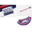 画像2: 【USA製】【VCC HEALTHPLUS】【白×リブ紺×赤ライン】リブボーダー【スウェット】リンガースウェット【サイズXＬ】<br> (2)