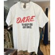 画像1: 90's【USA製】ビンテージ【SCREEN STARS】スクリーンスターズ シングルステッチ【D.A.R.E.】グレー【Tシャツ】【サイズL】<br> (1)