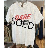 90's【USA製】ビンテージ【SCREEN STARS】スクリーンスターズ シングルステッチ【D.A.R.E.】グレー【Tシャツ】【サイズL】 