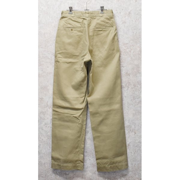 画像5: 60's【ビンテージ】U.S.ARMY【米軍実物】【チノパンツ】【サイズ 31x33】 