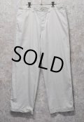【patagonia】【パタゴニア】白 【オーガニックコットンパンツ】【W35】 
