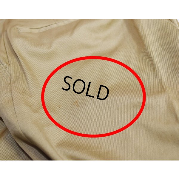 画像4: 【50's】【デッドストック】【ビンテージ】U.S.ARMY【米軍実物】【45カーキ】【チノパンツ】【チノパン】【34×35】 