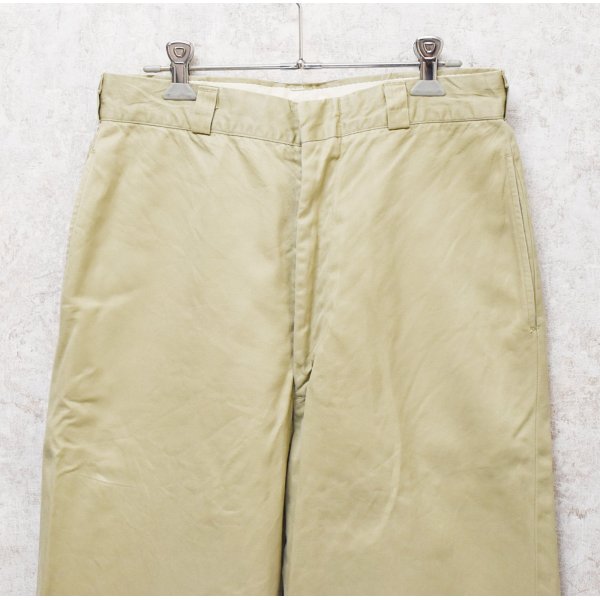 画像3: 60's【ビンテージ】U.S.ARMY【米軍実物】【チノパンツ】【サイズ 31x33】 