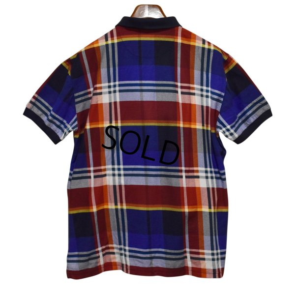 画像3: 【CHAPS】チャップス【ラルフローレン】POLO RALPH LAUREN 【マドラスチェック】【ポロシャツ】【サイズＭ】  