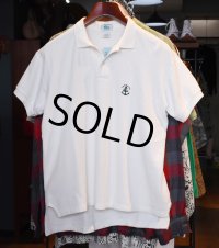 USA製 ~90's【ラコステ】【LACOSTE IZOD】胸刺繍ロゴ【白】【ポロシャツ】【サイズM】 