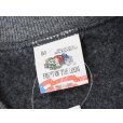画像2: 80's【USA製】ビンテージ【FRUIT OF THE LOOM】【フルーツオブザルーム】【チャコール】無地【スウェット】【サイズＭ】<br> (2)