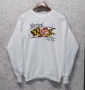 90's【USA製】【FRUIT OF THE LOOM】【フルーツオブザルーム】【白】【Maryland with Pride】【スウェット】【サイズＸＬ】 