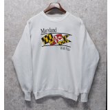 90's【USA製】【FRUIT OF THE LOOM】【フルーツオブザルーム】【白】【Maryland with Pride】【スウェット】【サイズＸＬ】 
