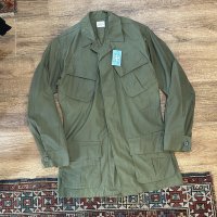 【デッドストック】70's【ビンテージ】U.S.ARMY【米軍実物】リップストップ【ジャングルファティーグジャケット】【XS-R】 