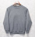 80's【USA製】ビンテージ【FRUIT OF THE LOOM】【フルーツオブザルーム】【チャコール】無地【スウェット】【サイズＭ】 