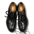 【デッドストック】ビンテージ【ALDEN】【MAXWELL SHOE】【オールデン】黒【ストレートチップ】【6 1/2 D】 
