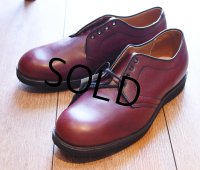 【デッドストック】ビンテージ【ALDEN】【オールデン】ブラウン【プレーントゥ】【9 1/2 B/D】【27.5cm程度】 