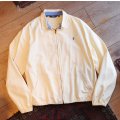 80’ｓ~【USA製】【ラルフローレン】【POLO RALPH LAUREN】ビンテージ【レモンイエロー・黄色】【コットン】【スウィングトップ】【サイズＸＬ】 