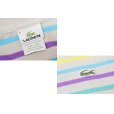 画像2: 【ラコステ】【LACOSTE】【ベージュ×黄色×水色×紫×緑×茶】ボーダー【ポロシャツ】【サイズ6】<br> (2)