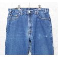 画像1: USA製【ビンテージ】【LEVI'S】【リーバイス５０５】505【デニムパンツ】【38ｘ34】<br> (1)