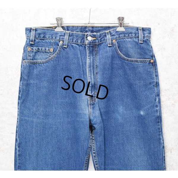 画像1: USA製【ビンテージ】【LEVI'S】【リーバイス５０５】505【デニムパンツ】【38ｘ34】 