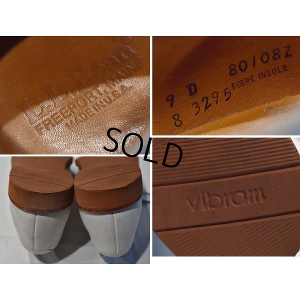 画像2: USA製【ビンテージ】L.L.Bean【エルエルビーン】【ホワイトバックス】シューズ【9D】【27cm程度】 