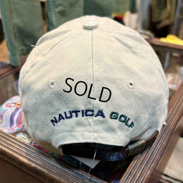 画像5: 〜90’ｓ【USA製】【ビンテージ】【nautica】【ノーティカ】 nautica GOLF ベージュ【コットンキャップ】 