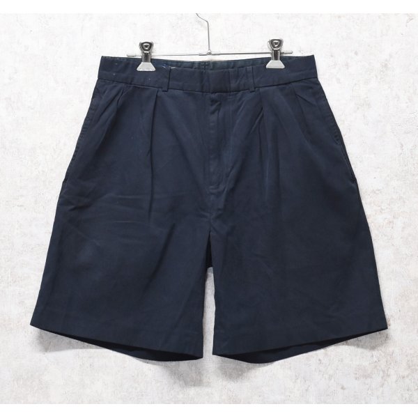 画像1: 【POLO RALPH LAUREN】オールド ラルフローレン【黒】【ショートパンツ】【短パン】【シルク×コットン】【サイズW30】 