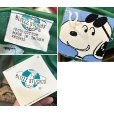 画像2: 【デッドストック】【スヌーピー】【緑×青】【コットン】【ベースボールキャップ】 <br> (2)