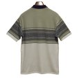 画像3: ほぼ未使用【USA製】【munsingwear】【マンシングウェア】【緑×白×紺】ボーダー【ポロシャツ】【サイズＬ】<br> (3)