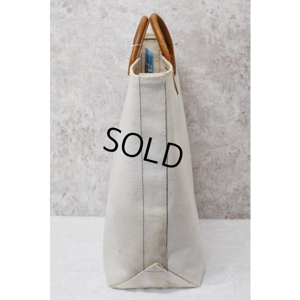 画像6: 【ビンテージ】L.L.bean【L.L.ビーン】【生成り】【レザーハンドル】【キャンバス】【カスタムトートバッグ】ビーントート 