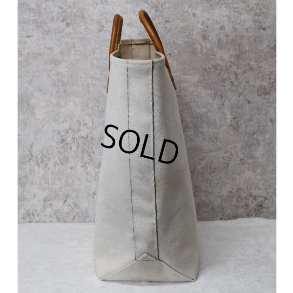 画像4: 【ビンテージ】L.L.bean【L.L.ビーン】【生成り】【レザーハンドル】【キャンバス】【カスタムトートバッグ】ビーントート 