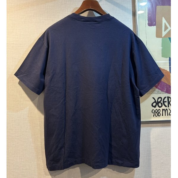 画像3: 90's【USA製】【MIXED BLUES】【紺】【無地】【ポケット付き】【Tシャツ】【サイズM】 