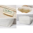 画像2: 【ビンテージ】L.L.bean【L.L.ビーン】【生成り】【レザーハンドル】【キャンバス】【カスタムトートバッグ】ビーントート<br> (2)
