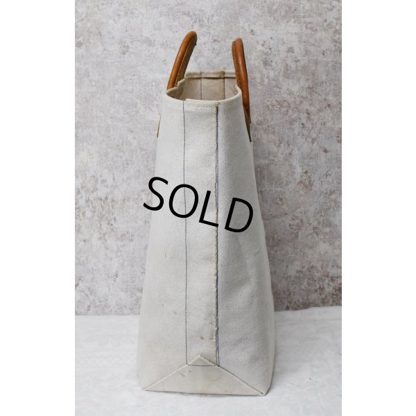 画像6: 【ビンテージ】L.L.bean【L.L.ビーン】【生成り】【レザーハンドル】【キャンバス】【カスタムトートバッグ】ビーントート 