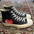 画像3: 【プレイコムデギャルソンｘコンバース】CONVERSE【ＣＴ７０】【黒ｘ白】【ハイカット】【サイズ 27ｃｍ】 