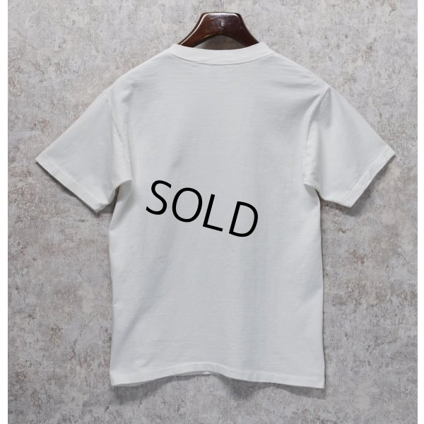 画像3: 90's【USA製】 ビンテージ【TSF】【ヒョウ、鳥、植物】イラスト【白】【 Tシャツ】【サイズＭ】 