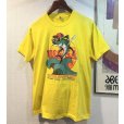 画像1: 【デッドストック】 【90's】【USA製】スクリーンスターズ【ビンテージ】【SOFTBALL TOURNAMENT】【魚】【黄色】【Tシャツ】【サイズXL】<br> (1)