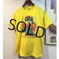 【デッドストック】 【90's】【USA製】スクリーンスターズ【ビンテージ】【SOFTBALL TOURNAMENT】【魚】【黄色】【Tシャツ】【サイズXL】 