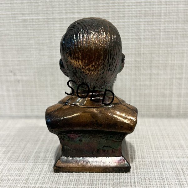 画像3: 【ビンテージ】アンティーク【ジョン・F・ケネディ】【胸像】【ブロンズ像】 