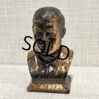 【ビンテージ】アンティーク【ジョン・F・ケネディ】【胸像】【ブロンズ像】 
